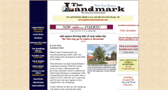 Desktop Screenshot of plattecountylandmark.com