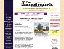 Tablet Screenshot of plattecountylandmark.com